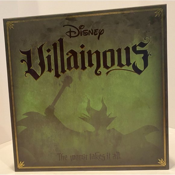 Disney Villainous Strategy Board Game, Be Evil, Defeat the Heroes and Win, Compl - Picture 1 of 4